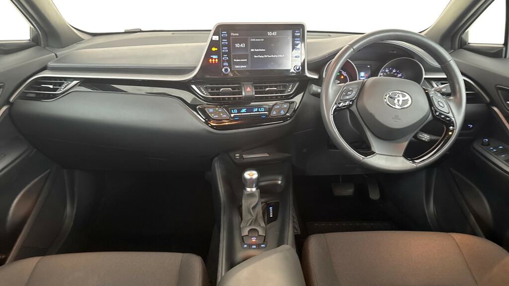 Toyota C-Hr 1.8 Hybrid Icon Cvt White #6