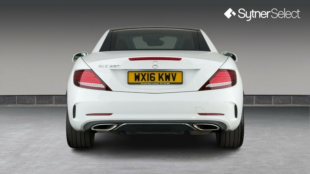 Mercedes-Benz SLC Convertible Blue #8