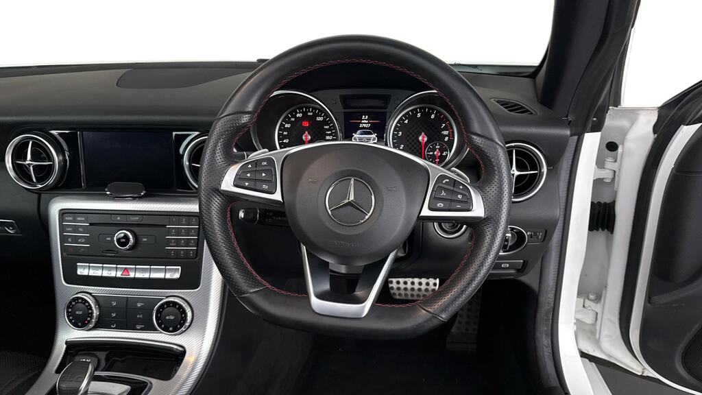 Mercedes-Benz SLC Convertible Blue #12