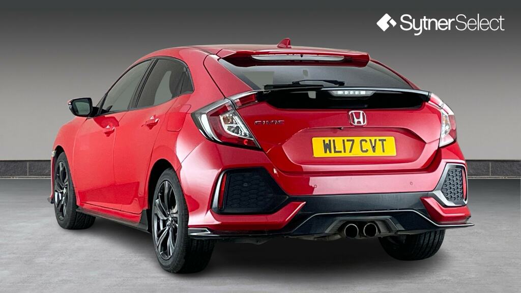 Honda Civic 1.5 Vtec Turbo Sport Plus Cvt Red #2
