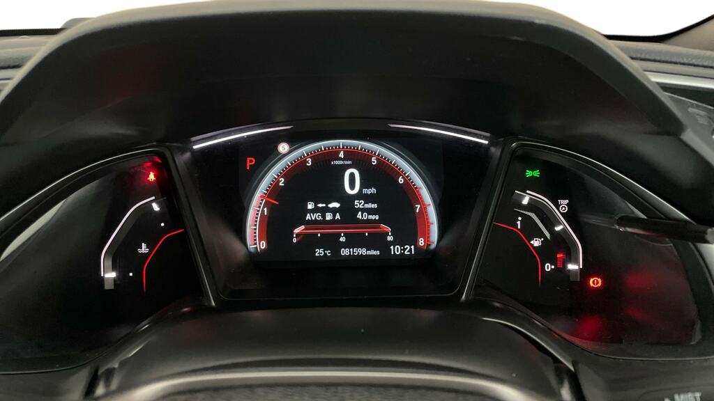 Honda Civic 1.5 Vtec Turbo Prestige Hatchback Cvt E Silver #13
