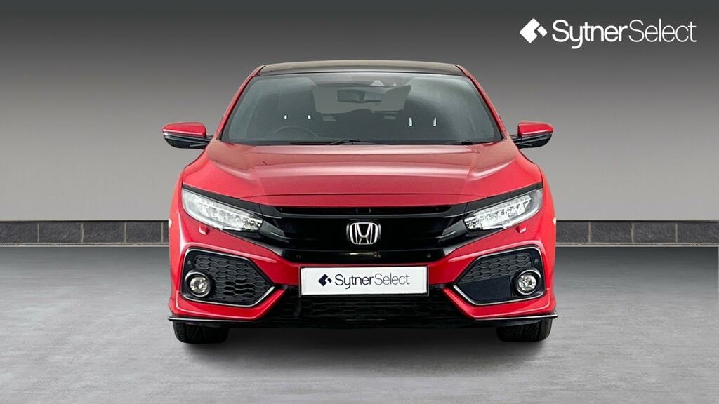 Honda Civic 1.5 Vtec Turbo Sport Plus Cvt Red #4
