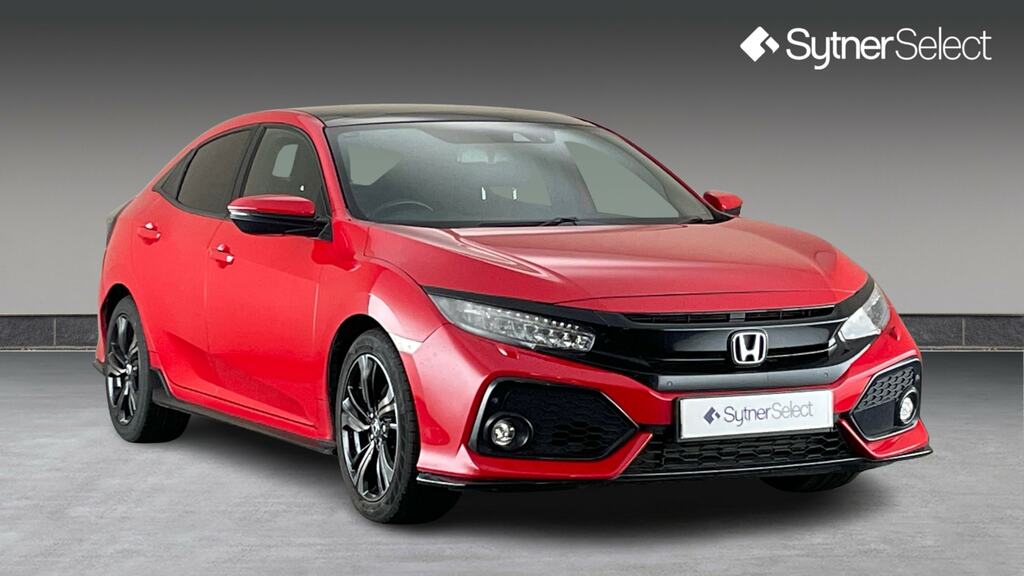 Honda Civic 1.5 Vtec Turbo Sport Plus Cvt Red
