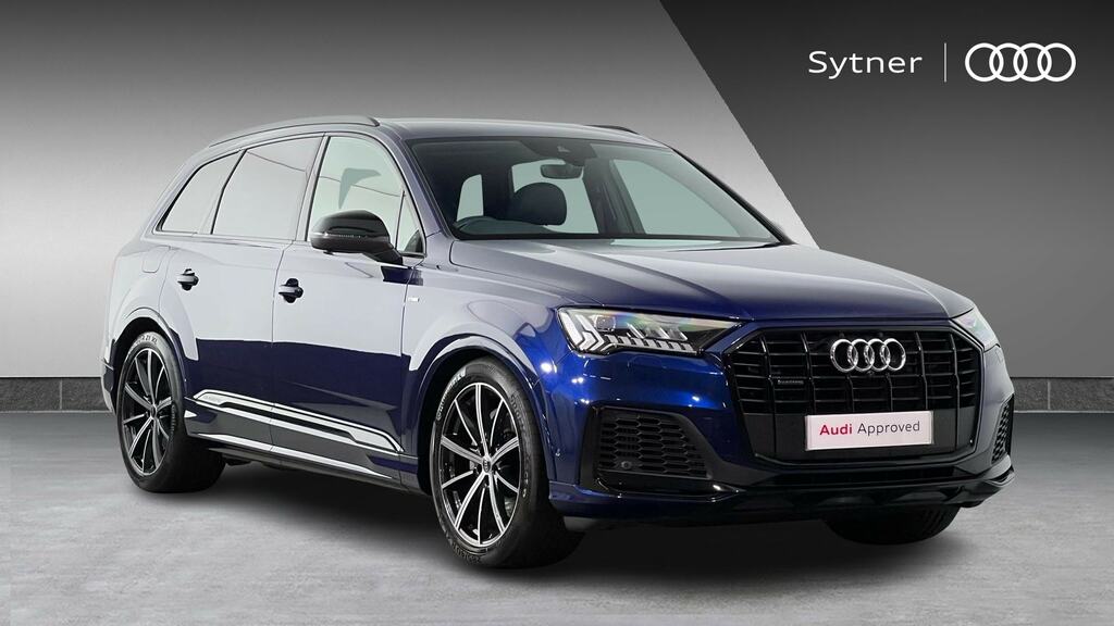 Audi Q7 55 Tfsi Quattro Black Edition Tiptronic Cs Blue