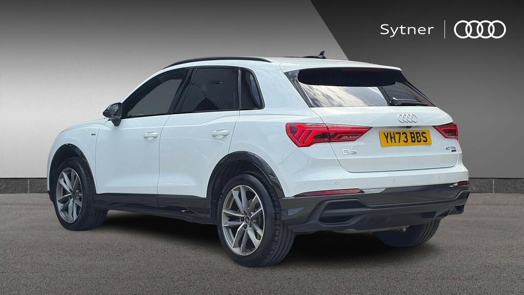 Audi Q3 40 Tfsi Quattro Black Edition S Tronic Cs White #3