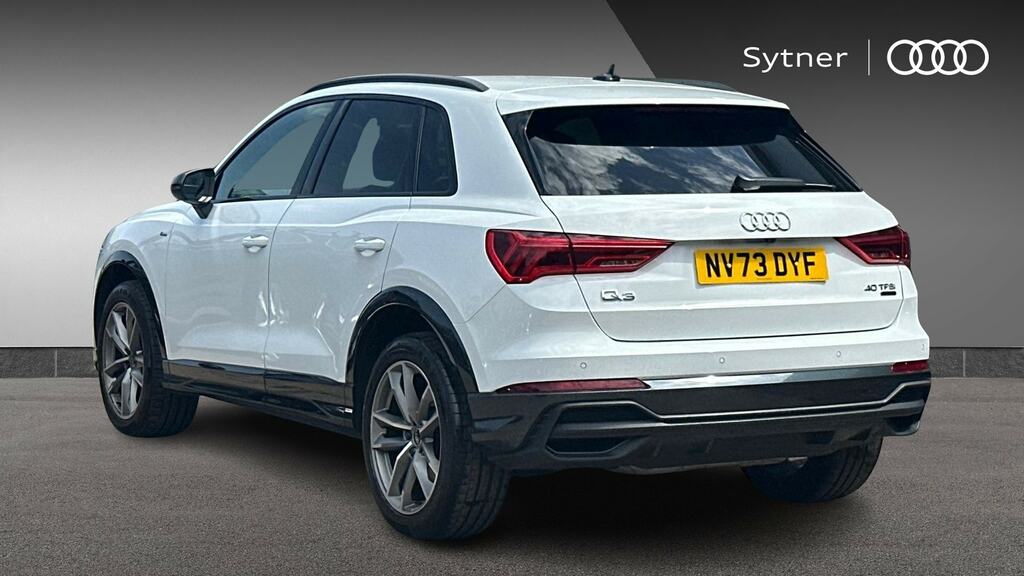 Audi Q3 40 Tfsi Quattro Black Edition S Tronic Cs White #3