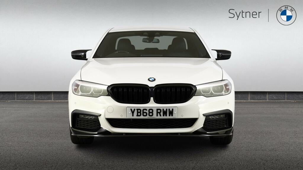 BMW 5 Series 520D M Sport White #15