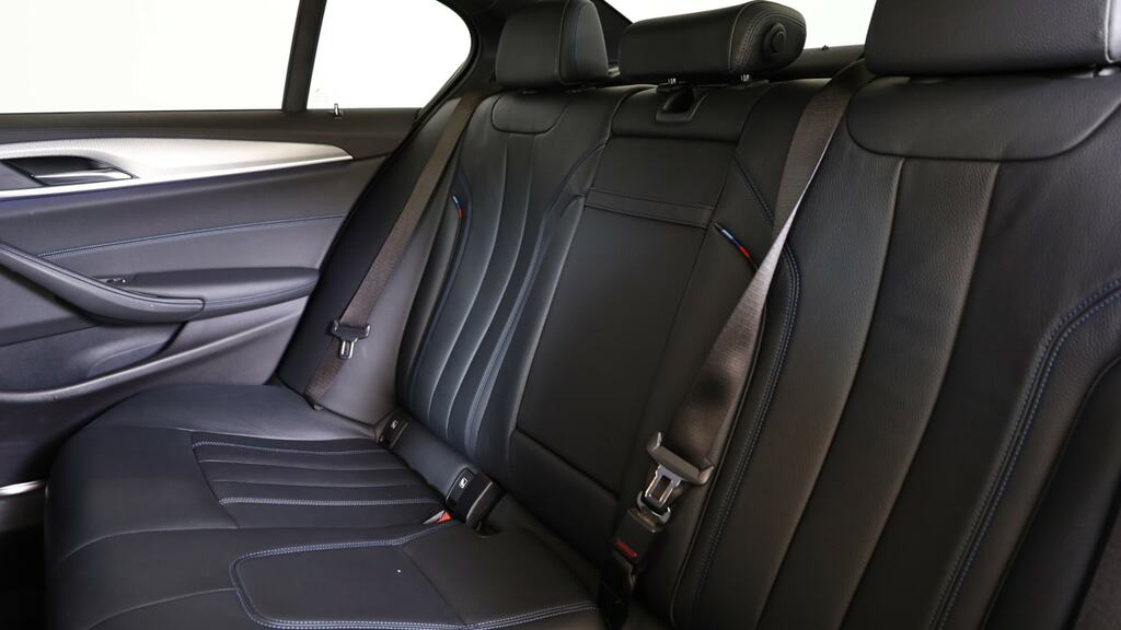 BMW 5 Series 520D M Sport White #11