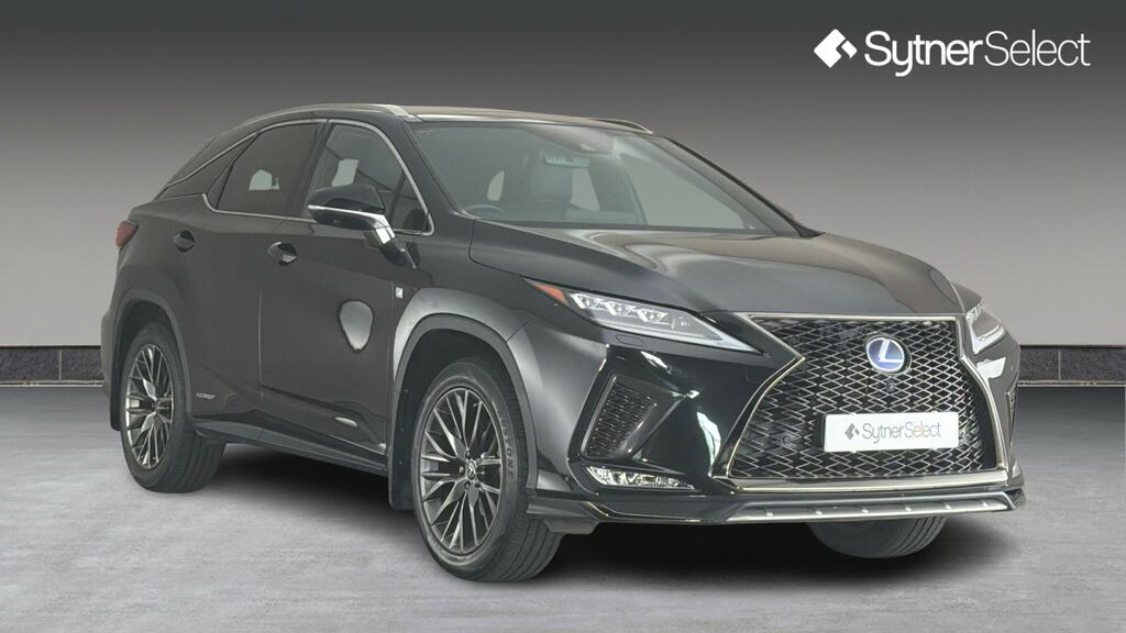 Lexus RX 450H 3.5 F-sport Cvt Black