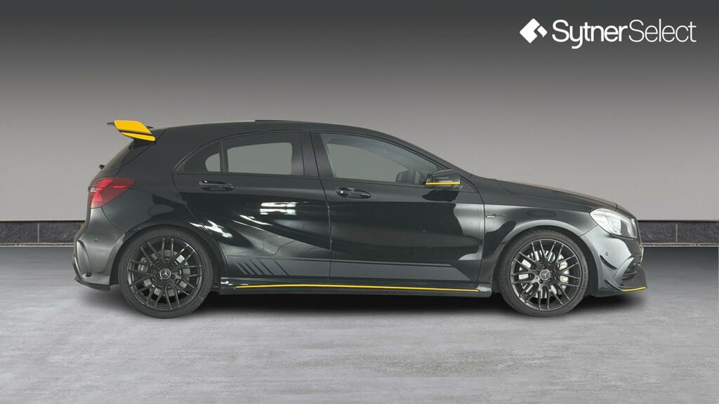 Mercedes-Benz A Class A45 4Matic Yellow Night Edition Black #3