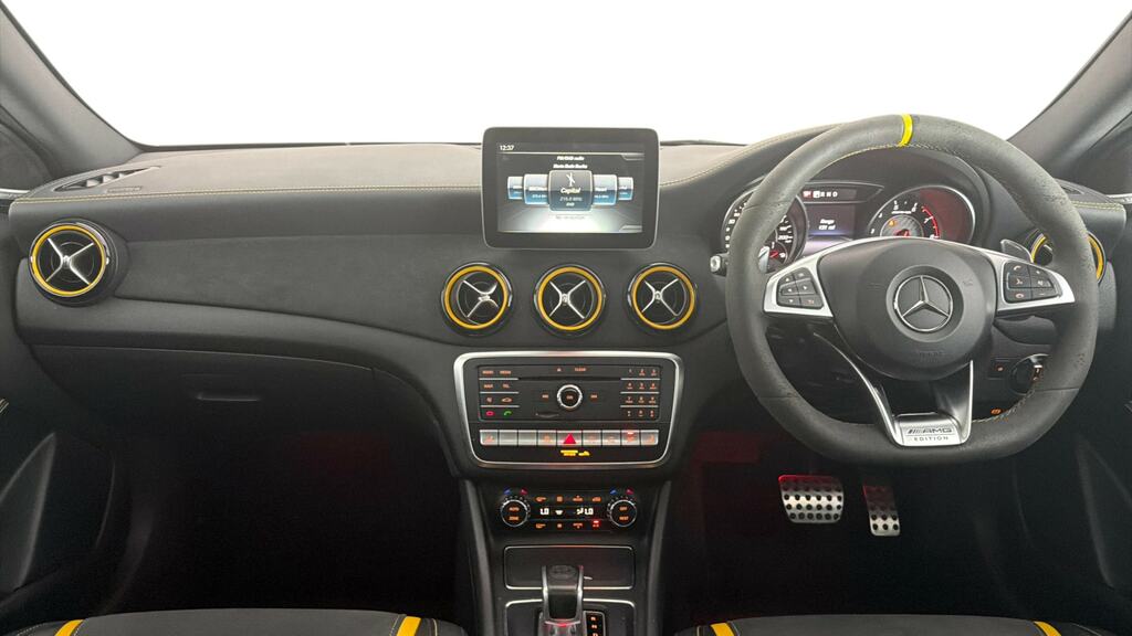 Mercedes-Benz A Class A45 4Matic Yellow Night Edition Black #6