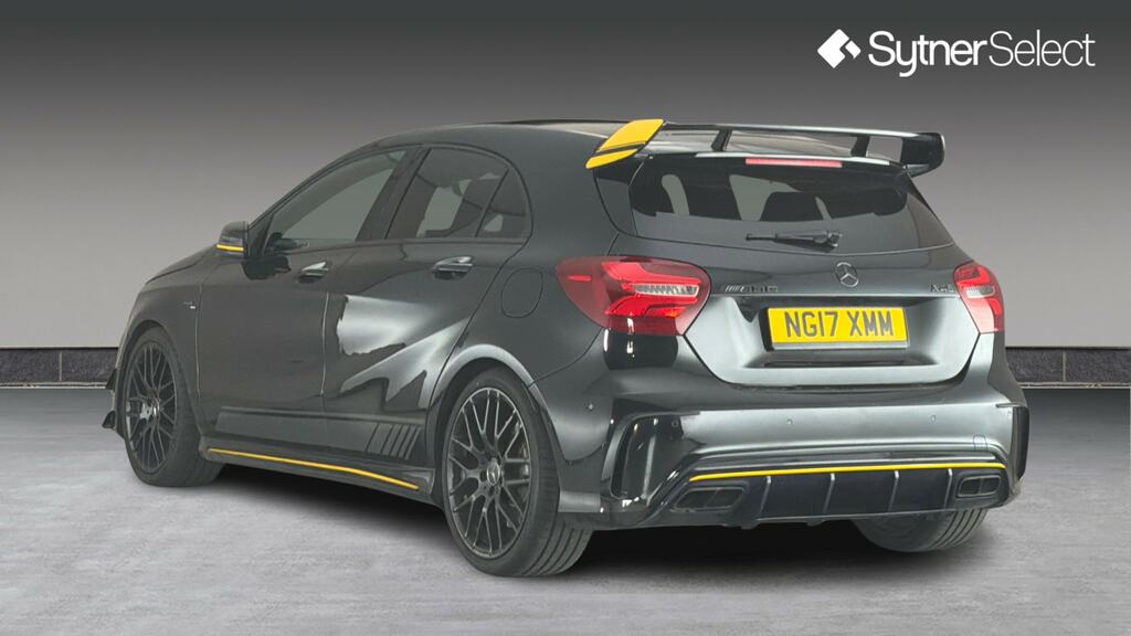 Mercedes-Benz A Class A45 4Matic Yellow Night Edition Black #2