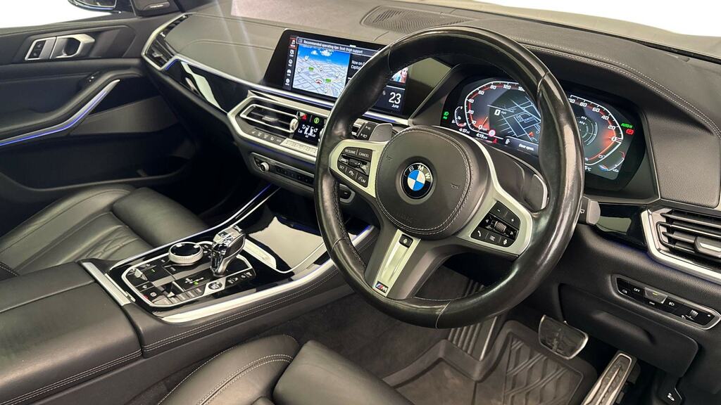 BMW X5 Xdrive M50i Black #6