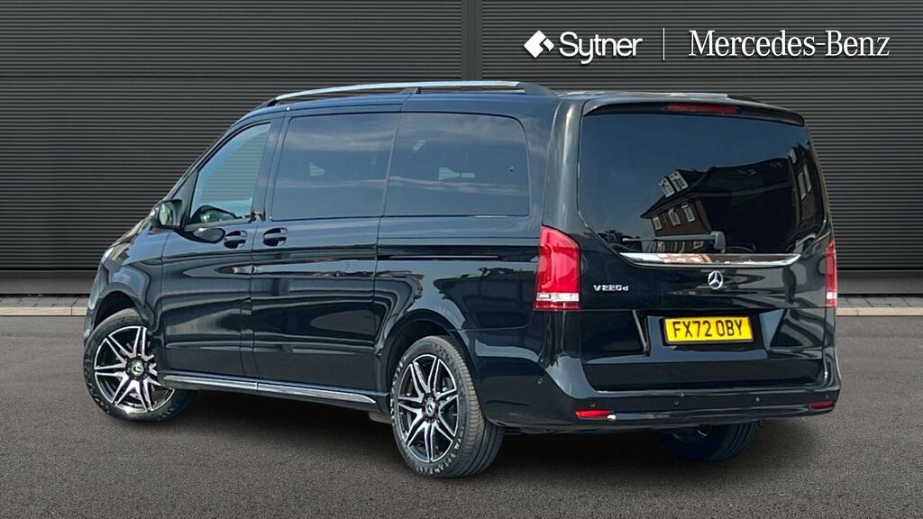 Mercedes-Benz V Class V220 D Amg Line 9G-tronic Long Black #2