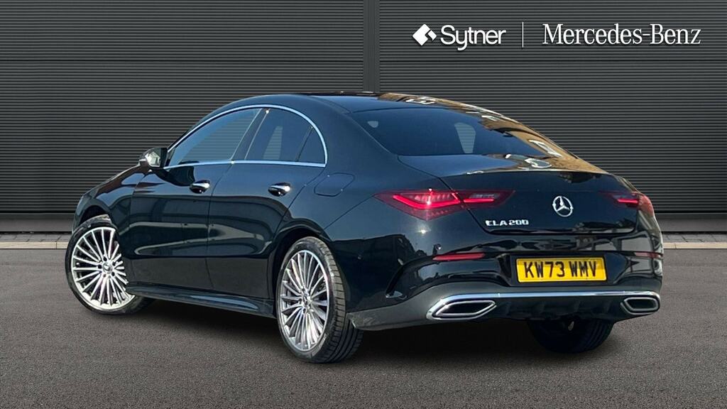 Mercedes-Benz CLA Class Cla 200 Amg Line Premium Tip Black #2