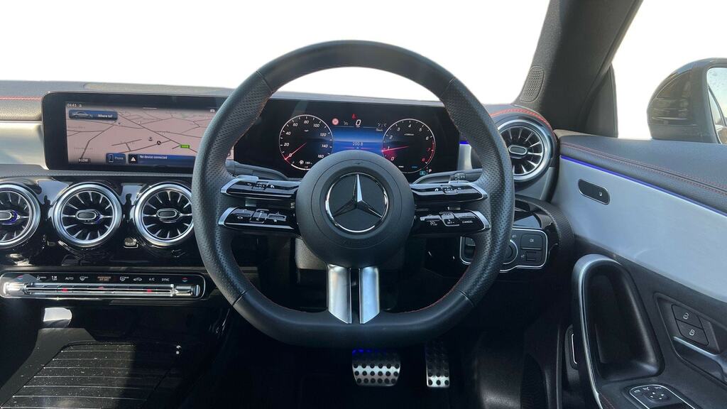 Mercedes-Benz CLA Class 1.3 Cla180h Mhev Amg Line Premium Plus Coupe Black #9
