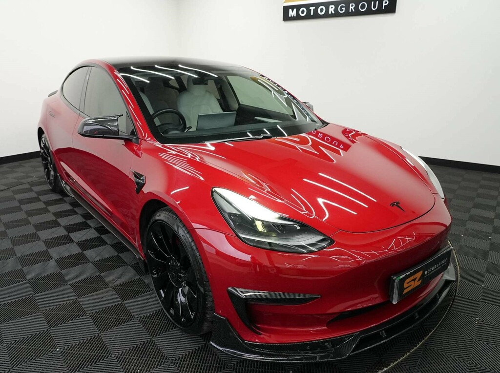 Tesla Model 3 Dual Motor Long Range Saloon 4 White #11