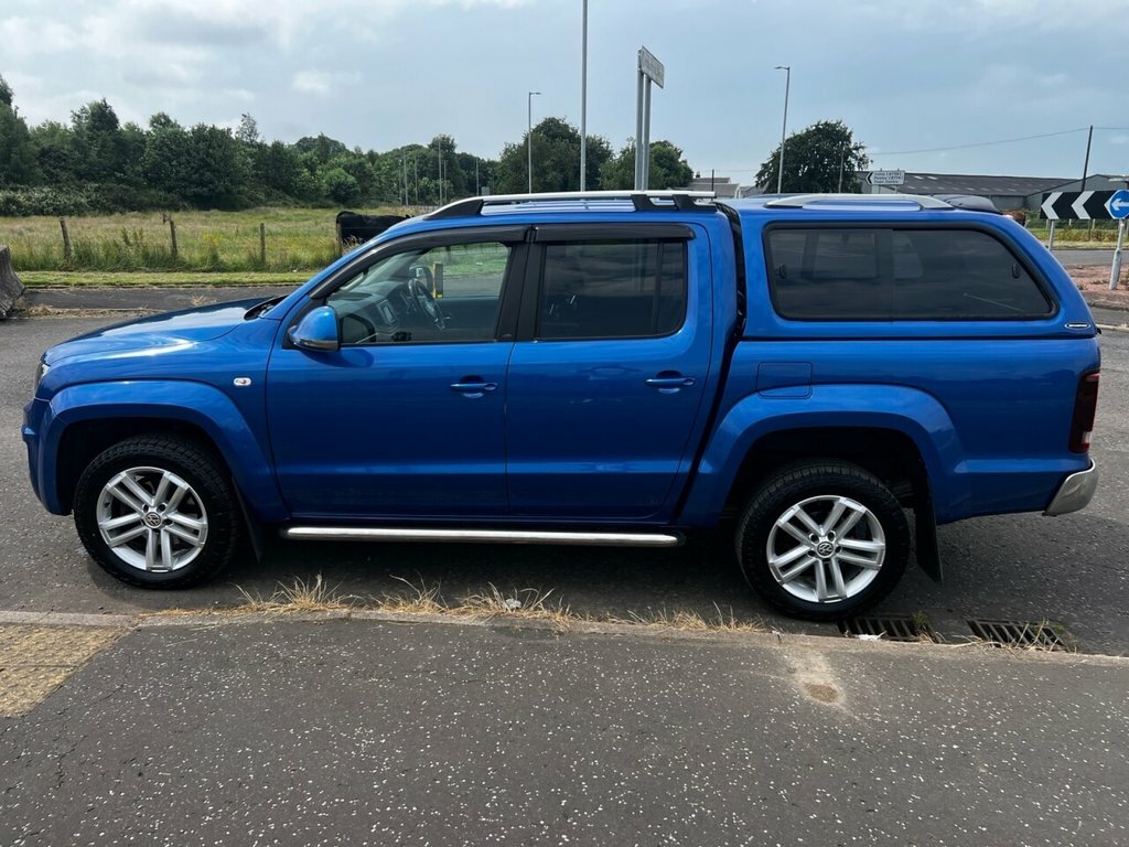 Volkswagen Amarok 3.0 Tdi V6 Bluemotion Tech Highline Double Cab Pic Blue #12