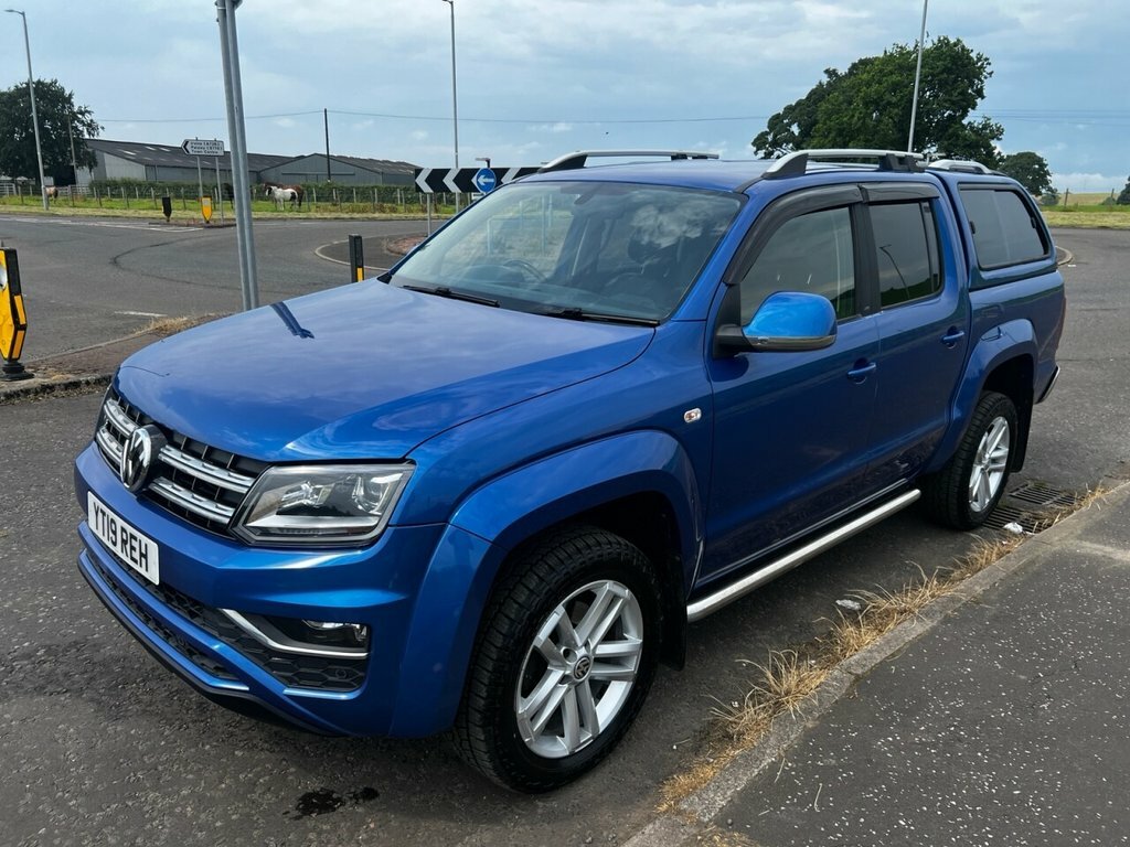 Volkswagen Amarok 3.0 Tdi V6 Bluemotion Tech Highline Double Cab Pic Blue #13