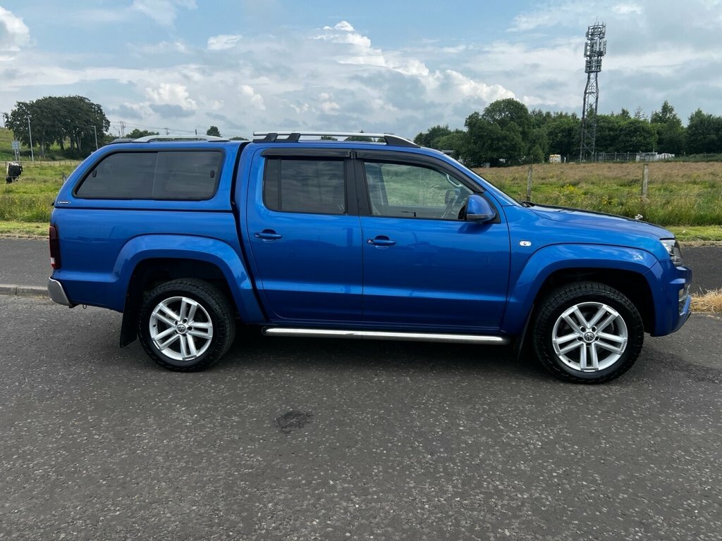 Volkswagen Amarok 3L Highline Blue #2