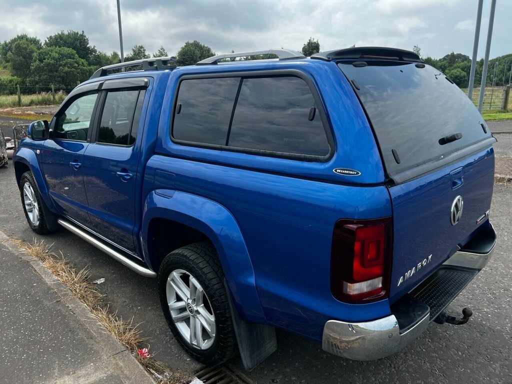 Volkswagen Amarok 3.0 Tdi V6 Bluemotion Tech Highline Double Cab Pic Blue #11