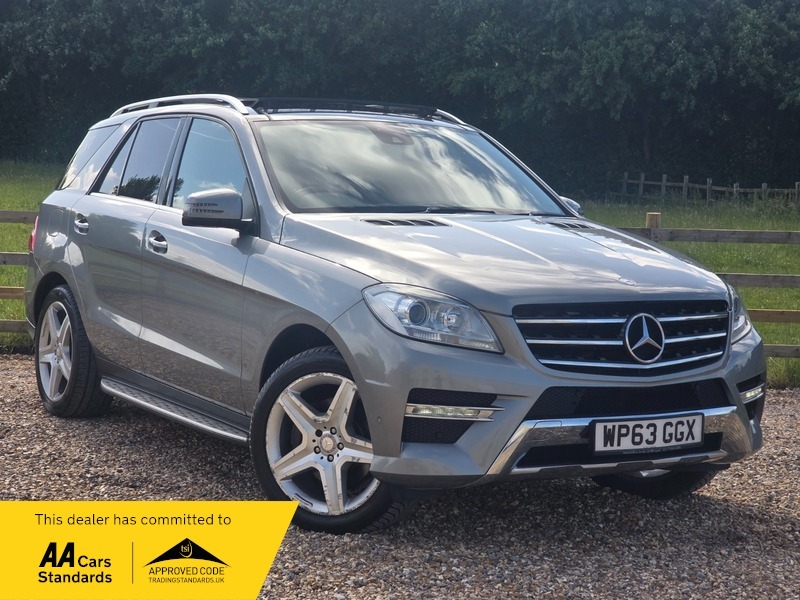 Mercedes-Benz M Class Ml250 Bluetec Amg Sport Silver