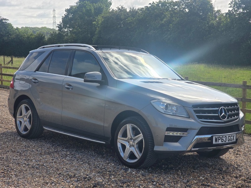 Mercedes-Benz M Class Ml250 Bluetec Amg Sport Silver #4