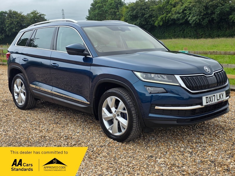 Skoda Kodiaq Se White #1