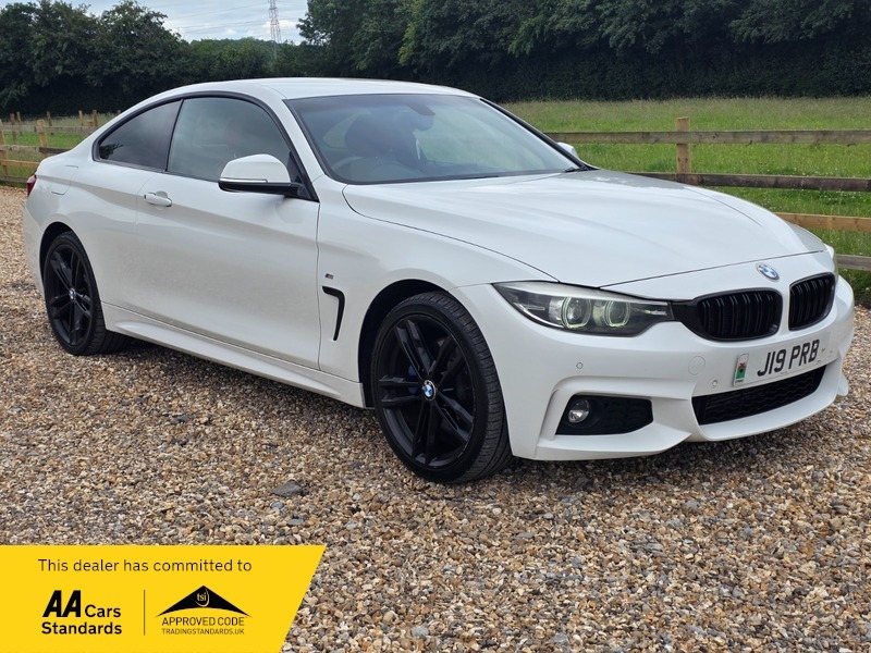 BMW 4 Series 420D Xdrive M Sport White