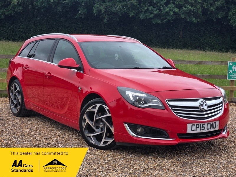 Vauxhall Insignia Sri Nav Vx-line Bi-turbo Red