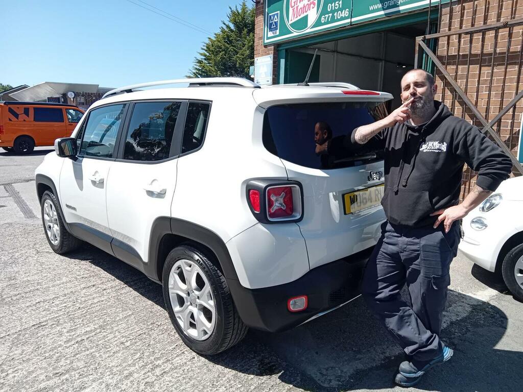 Jeep Renegade 1.4T Multiairii Limited Euro 6 Ss White #4