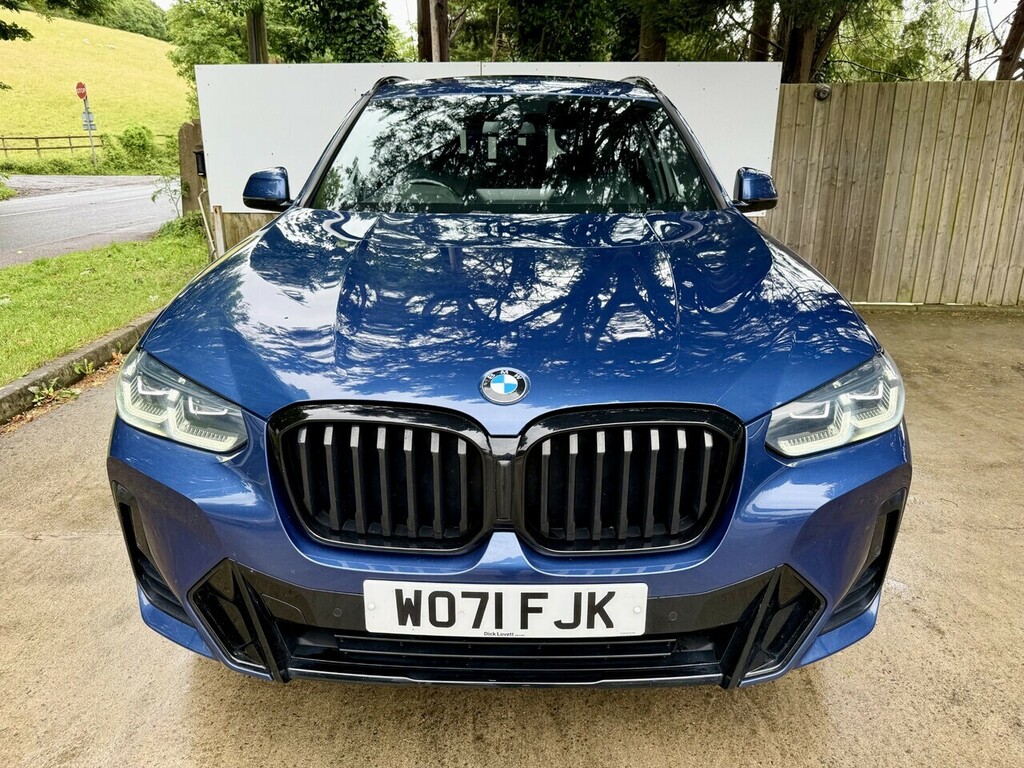 BMW X3 20D Mht M Sport U1977 Ulez WO71FJK Blue #4