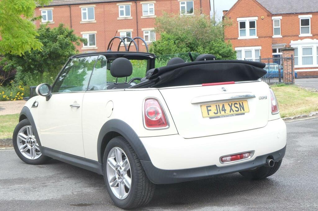 Mini Convertible 1.6 Cooper Euro 6 Ss White #4