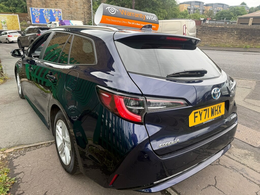 Toyota Corolla 1.8 Vvt-i Hybrid Icon Tech Cvt FY71WHX Blue #4