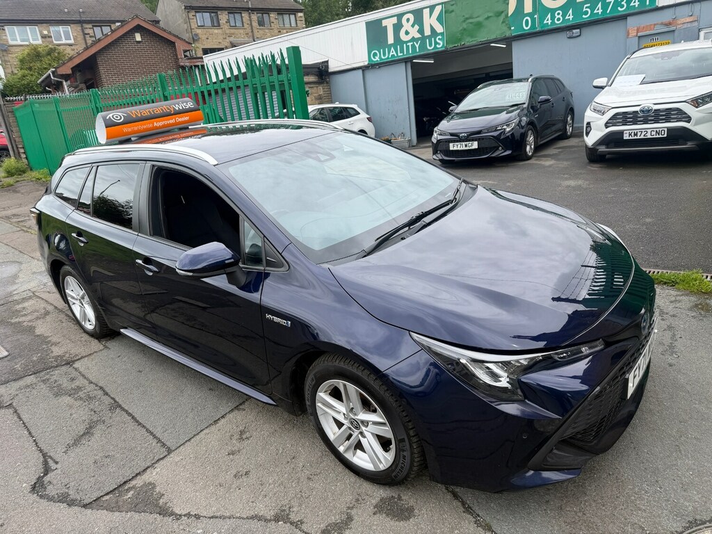 Toyota Corolla 1.8 Vvt-i Hybrid Icon Tech Cvt FY71WHX Blue #6