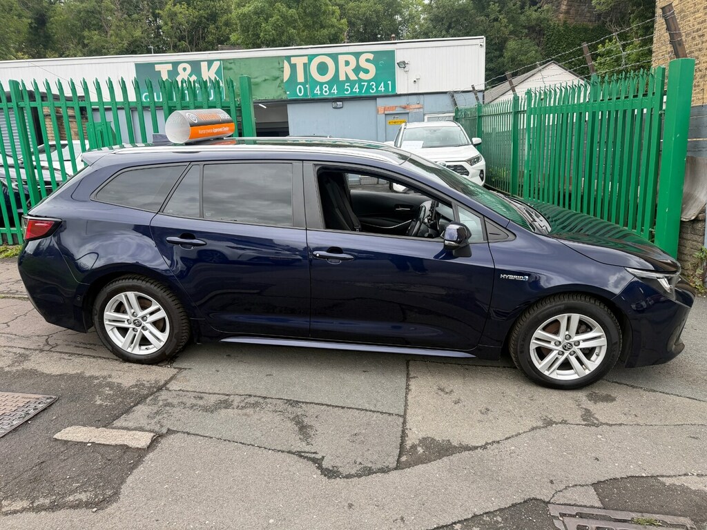 Toyota Corolla 1.8 Vvt-i Hybrid Icon Tech Cvt FY71WHX Blue #2