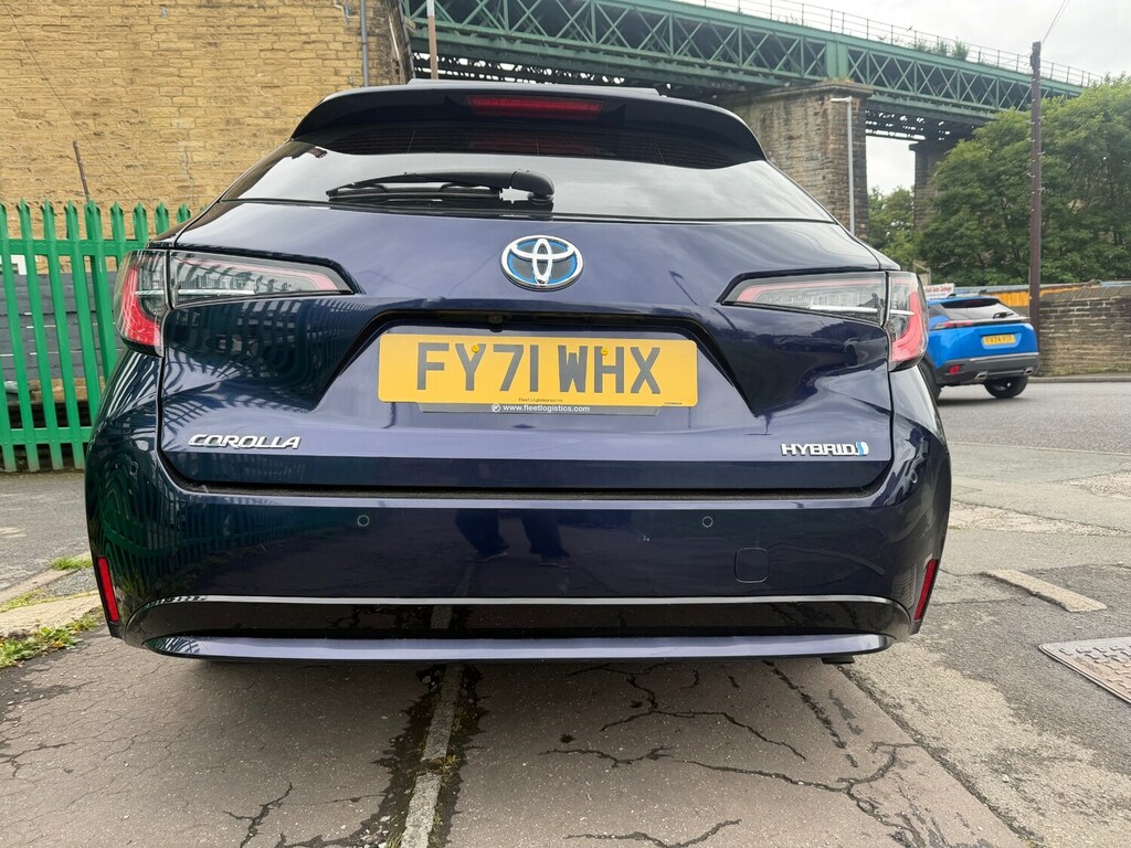 Toyota Corolla 1.8 Vvt-i Hybrid Icon Tech Cvt FY71WHX Blue #3
