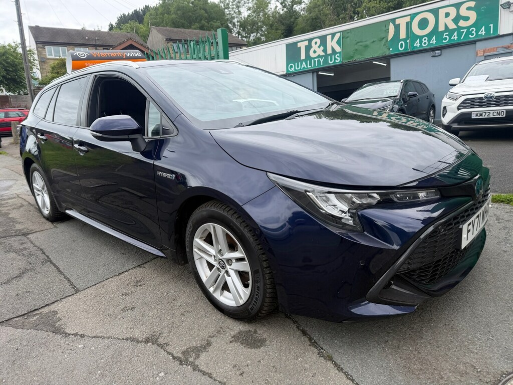 Toyota Corolla 1.8 Vvt-i Hybrid Icon Tech Cvt FY71WHX Blue #5
