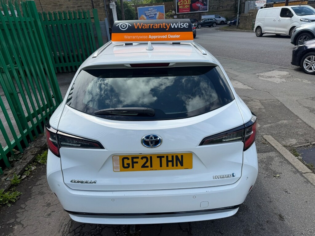 Toyota Corolla 1.8 Vvt-i Hybrid Icon Tech Cvt GF21THN White #5