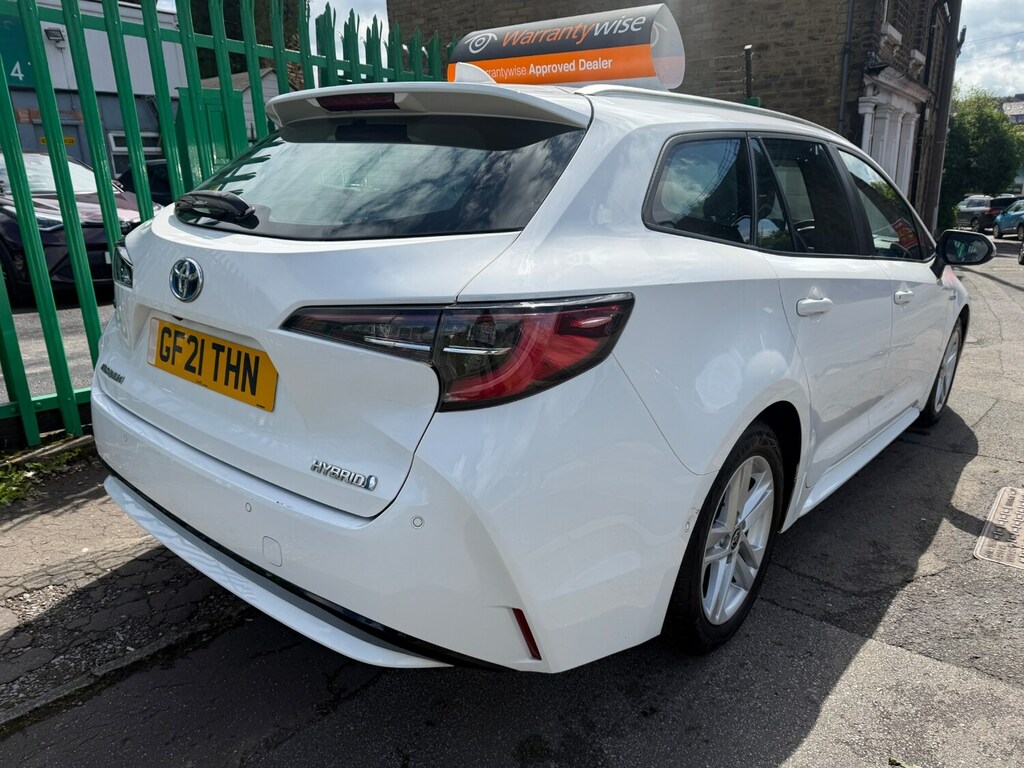 Toyota Corolla 1.8 Vvt-i Hybrid Icon Tech Cvt GF21THN White #3