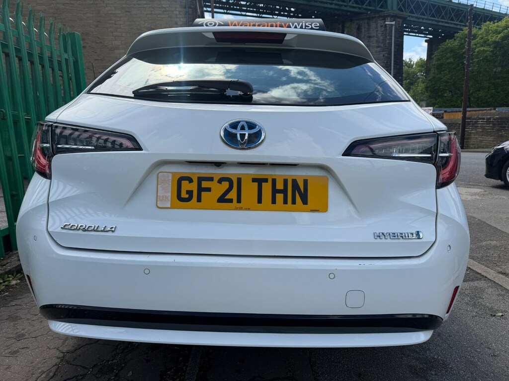 Toyota Corolla 1.8 Vvt-i Hybrid Icon Tech Cvt GF21THN White #6