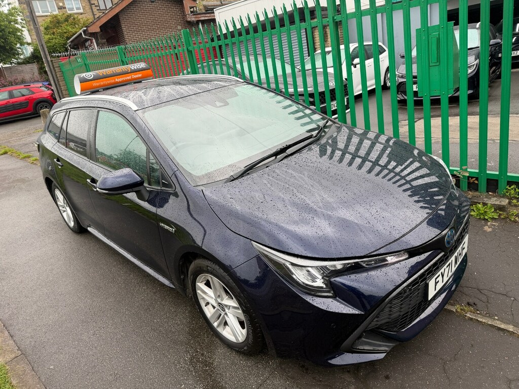 Toyota Corolla 1.8 Vvt-i Hybrid Icon Tech Cvt FY71WHF Blue #6