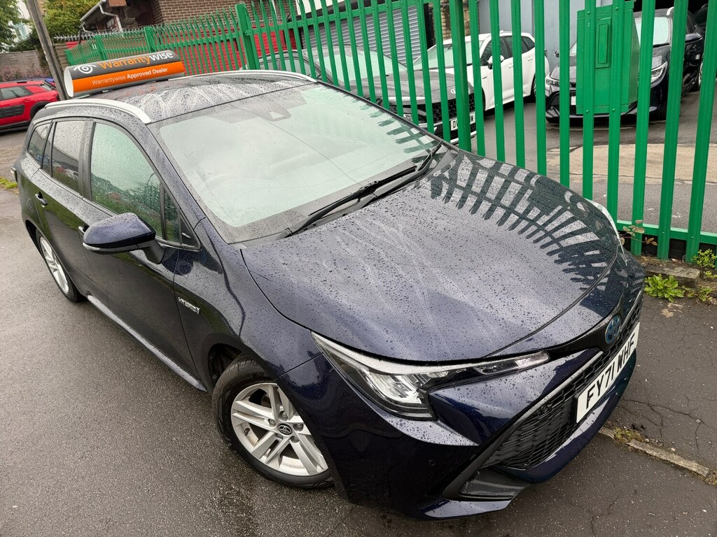 Toyota Corolla 1.8 Vvt-i Hybrid Icon Tech Cvt FY71WHF Blue #5