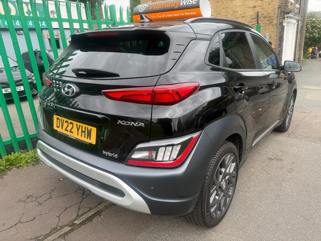Hyundai Kona 1.6 Gdi Hybrid Premium Dct Black #4