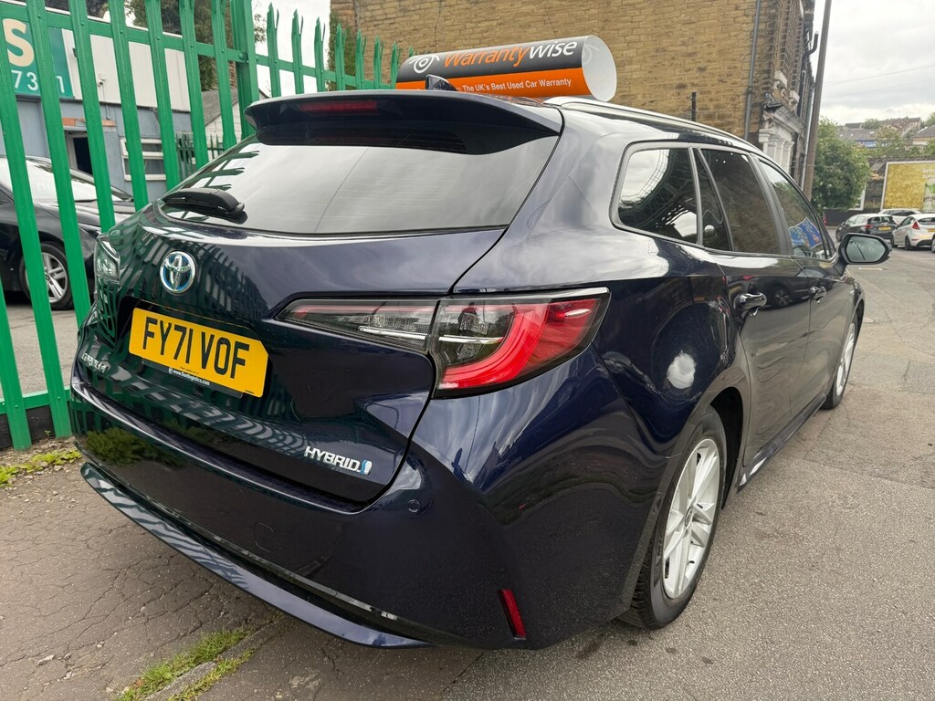 Toyota Corolla 1.8 Vvt-i Hybrid Icon Tech Cvt Blue #3