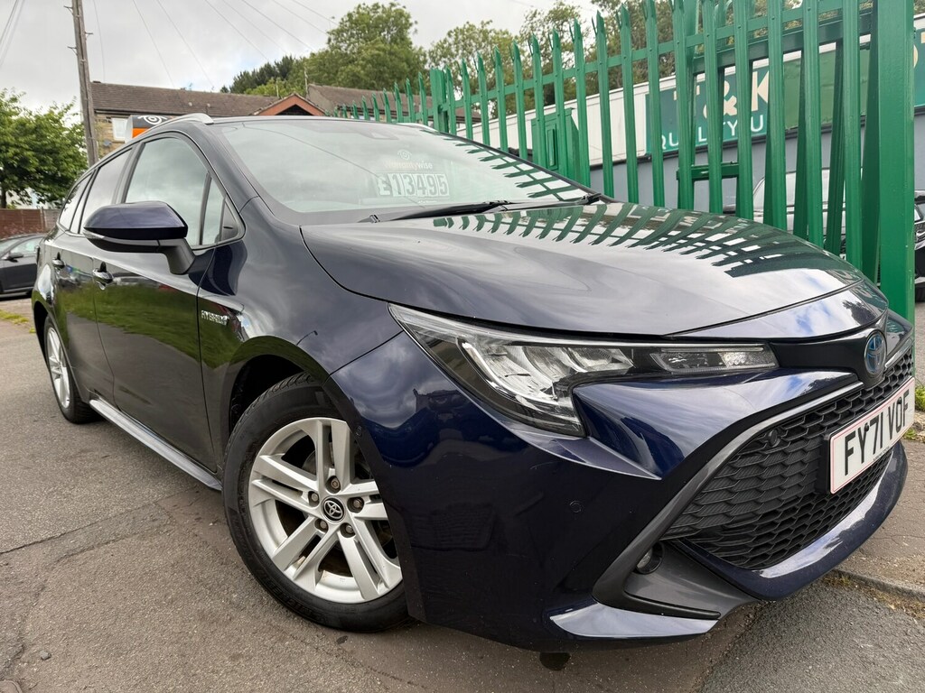 Toyota Corolla 1.8 Vvt-i Hybrid Icon Tech Cvt Blue #5