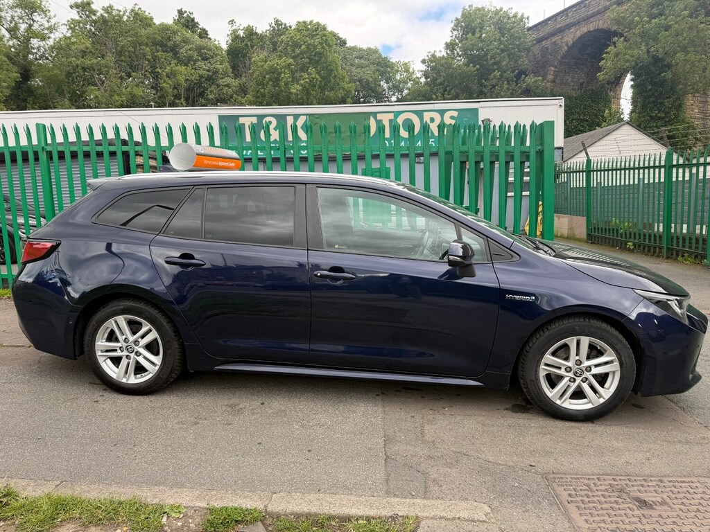 Toyota Corolla 1.8 Vvt-i Hybrid Icon Tech Cvt Blue #2