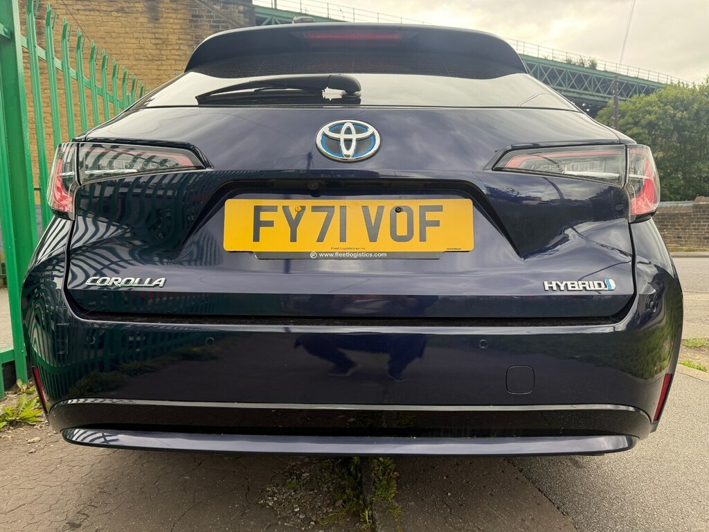 Toyota Corolla 1.8 Vvt-i Hybrid Icon Tech Cvt Blue #4