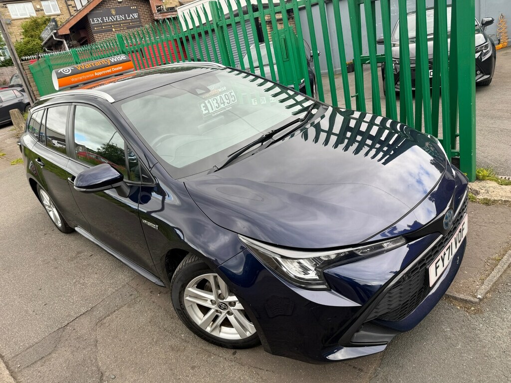Toyota Corolla 1.8 Vvt-i Hybrid Icon Tech Cvt Blue #6