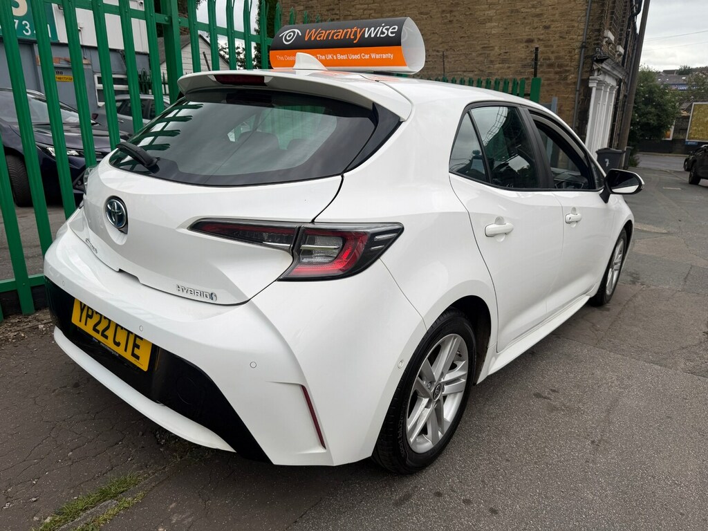 Toyota Corolla 1.8 Vvt-i Hybrid Icon Tech Cvt White #4